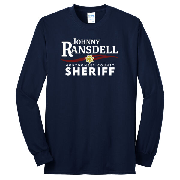 Johnny Ransdell for MOCO Sheriff  - Long Sleeve Core Blend Tee Thumbnail