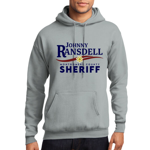 Johnny Ransdell for MOCO Sheriff  - Core Fleece Pullover Hooded Sweatshirt Thumbnail
